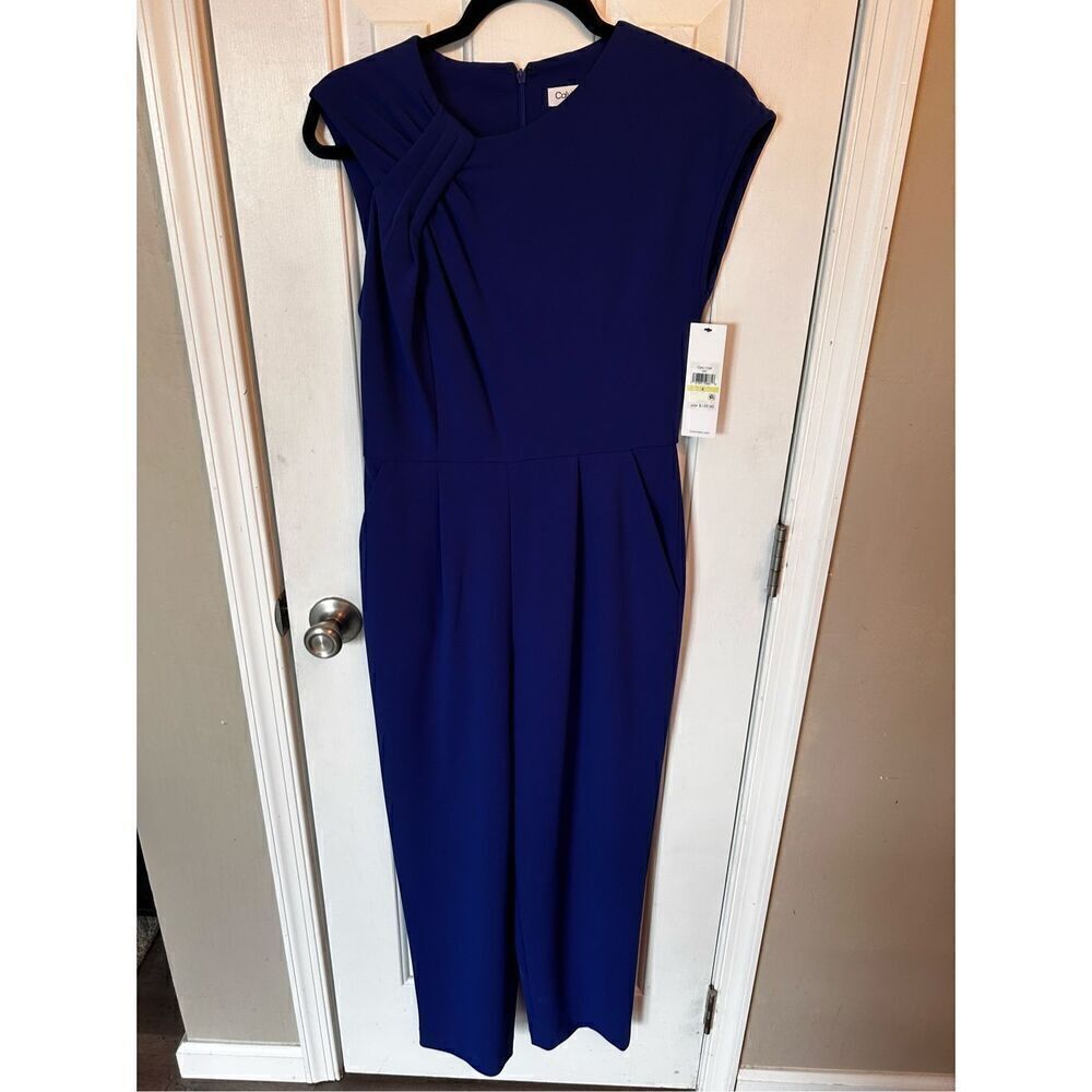 Calvin Klein pants suit, sexy, classy ankle with pockets no sleeves new with tag